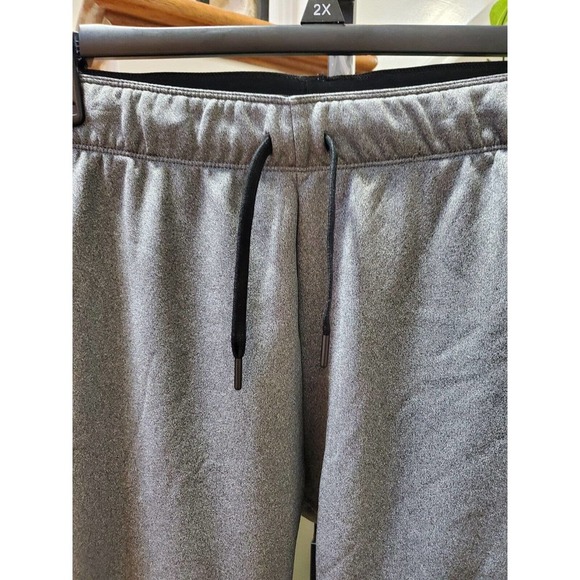 Nike Womens Therma Fleece Training Pants Dri Fit Gray Drawstring Size XL - Picture 2 of 10